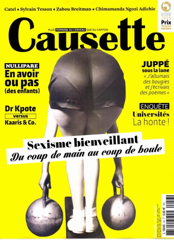 Magazine Causette, numéro d'avril 2015.