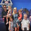 Tori Spelling, venue accompagnée de son fils Finn Davey McDermott, à la soirée Marvel Universe LIVE! à Inglewood, le samedi 2 mai 2015.