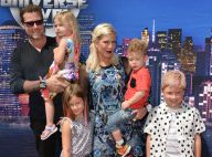 Tori Spelling comblée et David Charvet amoureux : Super-héros de leurs enfants