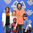 Poppy Montgomery, venue en famille, , à la soirée Marvel Universe LIVE! à Inglewood, le samedi 2 mai 2015.