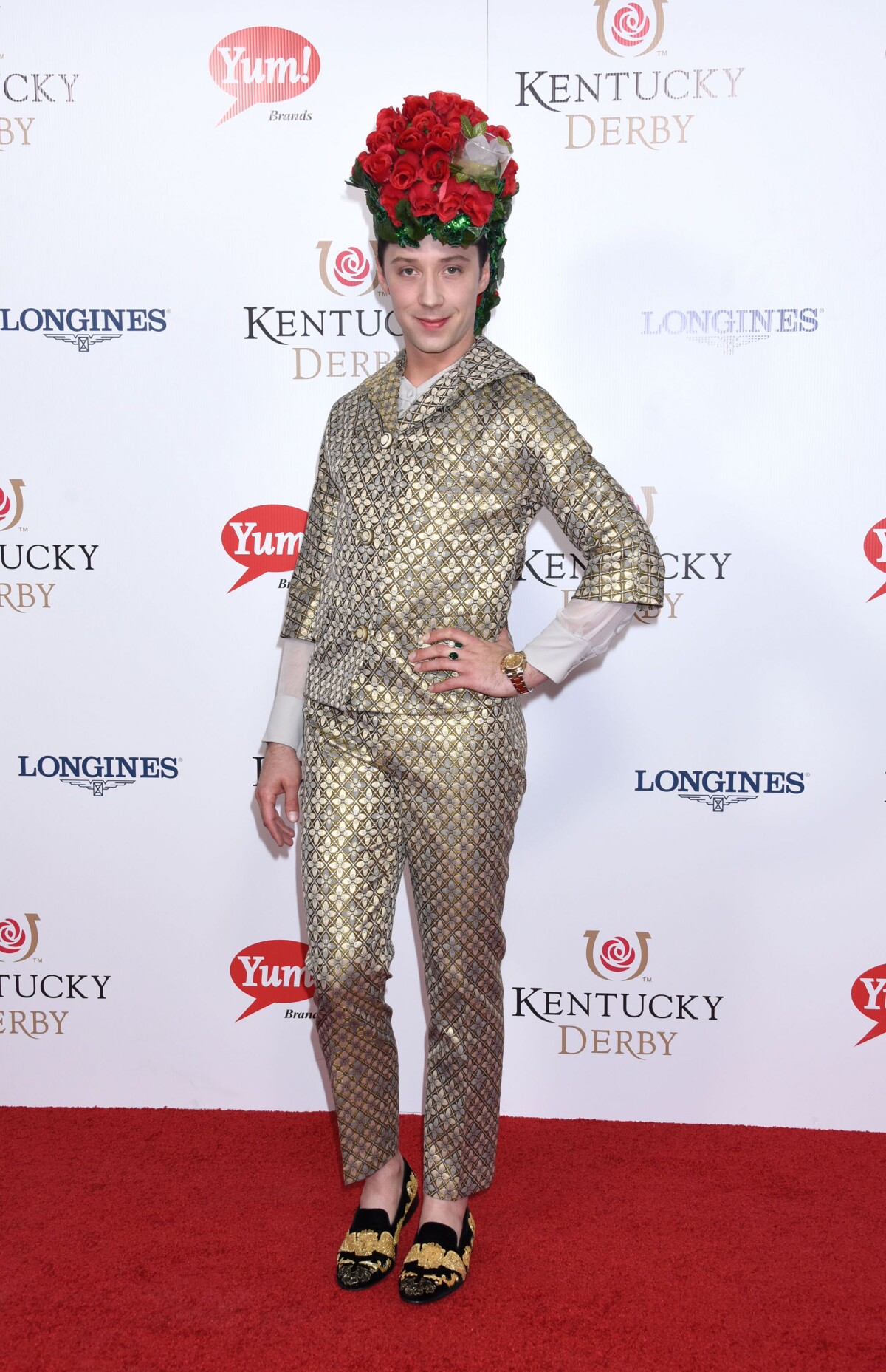 Vidéo Johnny Weir au Kentucky Derby de Louisville dans le Kentucky