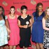 Danielle Brooks, Dascha Polanco, Selenis Leyva et Natasha Lyonne - Les stars d'Orange is the New Black à New York, le 19 mai 2014.