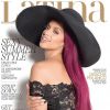 Dascha Polanco en couverture du magazine "Latina", juin-juillet 2015.
