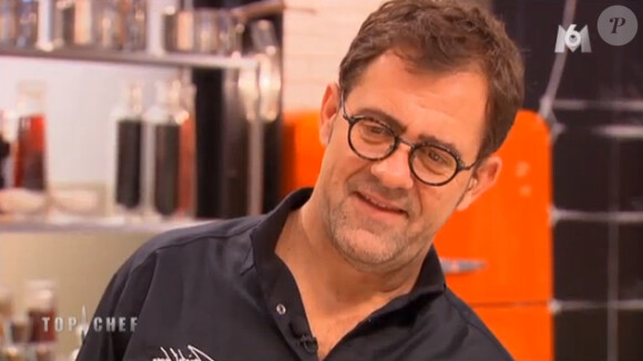 Le chef Michel Sarran dans Top Chef 2015 (épisode 10), le lundi 30 mars 2015 sur M6.