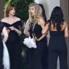 Exclusif - Fergie, son mari Josh Duhamel et leur fils Axl assistent au mariage de Forman Lauren et Angela Weaver à Boca Raton en Floride, le samedi 2 mai 2015.