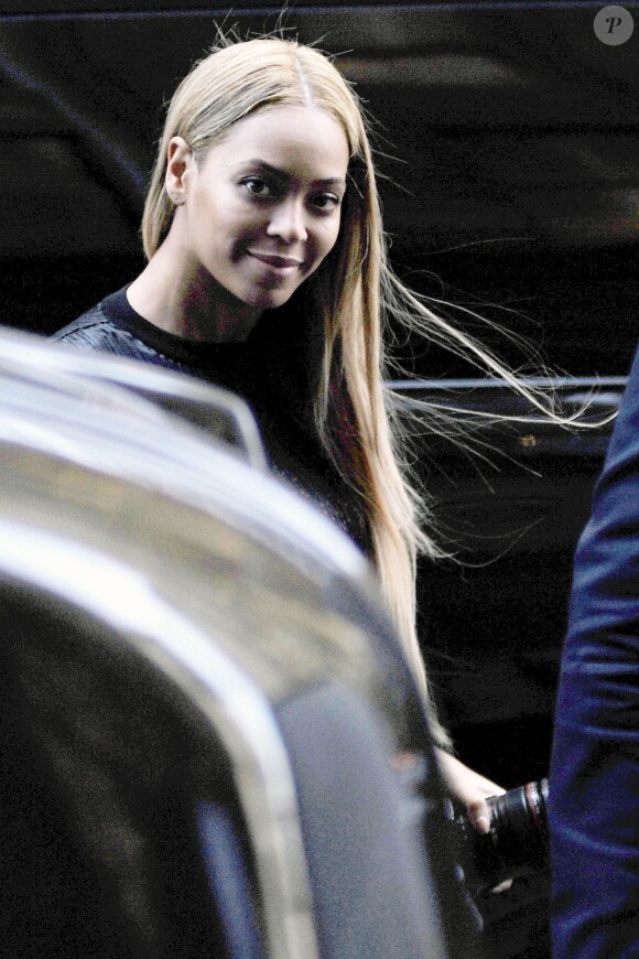 La superstar Beyoncé de sortie à New York le 8 mai 2015.