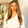 Tina Knowles, radieuse le jour de son mariage à Richard Lawson. Newport Beach, le 12 avril 2015.