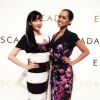 Ariana Miyamoto a ajouté une photo d'elle avec une amie mannequin sur son compte Instagram, le 2 mai 2015