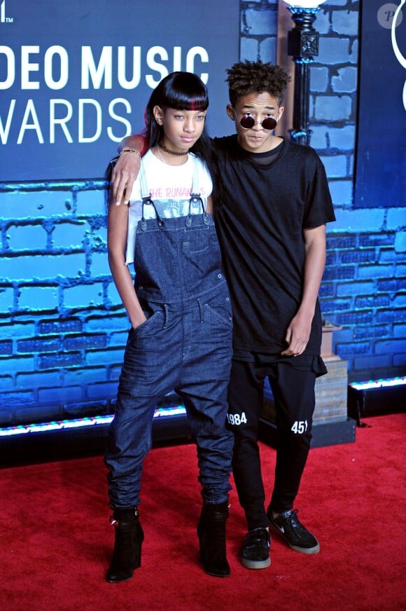 Willow Smith and Jaden Smith - Ceremonie des MTV Video Music Awards a New York, le 25 aout 2013.  