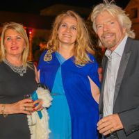 Richard Branson et ses soeurs soutiennent leur maman à Marrakech...