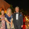 Exclusif - L'ambassadeur de Grande-Bretagne au Maroc Clive Alderton et sa femme Catriona - Dîner de Gala British Polo Day au Dar Soukkar de Marrakech au profit de la Fondation Eve Branson le 25 avril 2015.