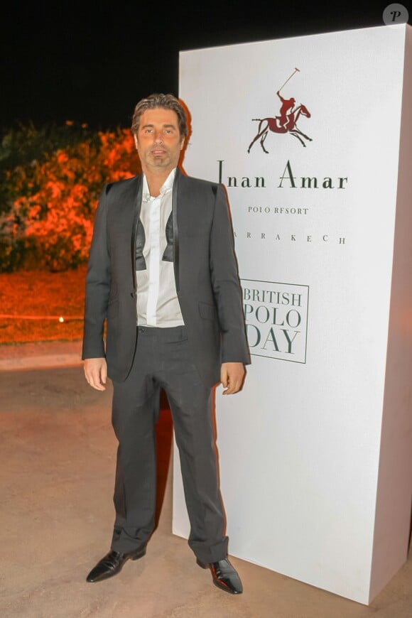 Exclusif - Le sculpteur Richard Orlinski - Dîner de Gala British Polo Day au Dar Soukkar de Marrakech au profit de la Fondation Eve Branson le 25 avril 2015.