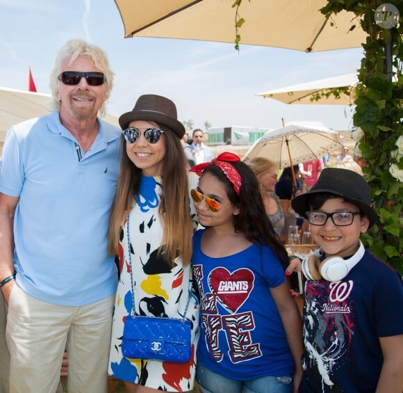 Exclusif - Sir Richard Branson - British Polo Day au Jnan Amar Polo Club à Marrakech au profit de la Fondation Eve Branson le 25 avril 2015.