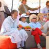 Exclusif - Eve Branson, Sir Richard Branson, Lindy Brockway (soeur de Sir Richard Branson) et Joan Templeman-Branson (femme de Sir Richard Branson) - British Polo Day au Jnan Amar Polo Club à Marrakech au profit de la Fondation Eve Branson le 25 avril 2015.