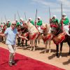 Exclusif - Sir Richard Branson - British Polo Day au Jnan Amar Polo Club à Marrakech au profit de la Fondation Eve Branson le 25 avril 2015.