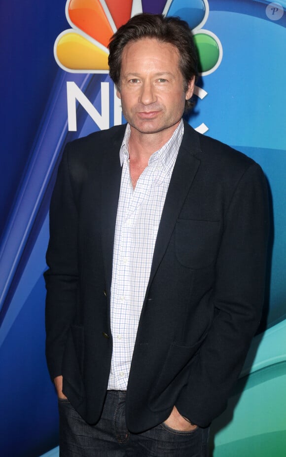 David Duchovny à la soirée NBC Upfront à New York, le 11 mai 2015.