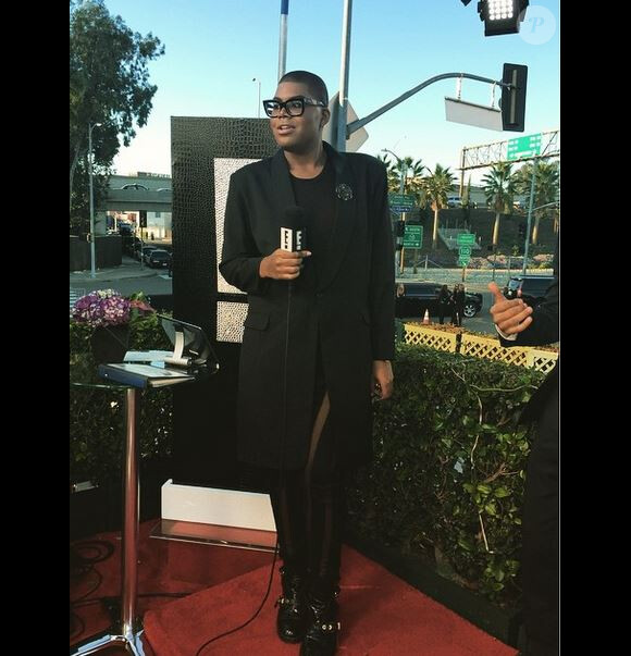 EJ Johnson aux Grammy Awards à Los Angeles le 9 février 2015