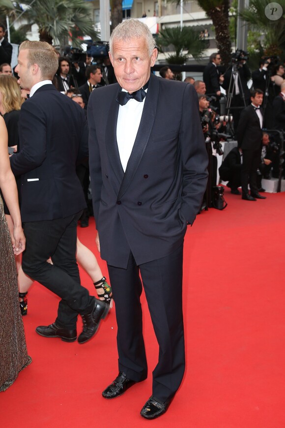Patrick Poivre d'Arvor - Montée des marches du film "Mad Max : Fury Road" lors du 68e Festival International du Film de Cannes le 14 mai 2015