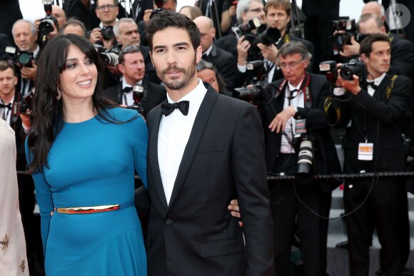Nadine Labaki et Tahar Rahim - Montée des marches du film "Mad Max : Fury Road" lors du 68e Festival International du Film de Cannes le 14 mai 2015