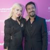 Exclusif - Joanna Atik (directrice des spectacles et directrice artistique du Pink Paradise), son mari Muratt Atik (propriétaire et patron du Pink Paradise) - Soirée dans la suite Sandra and Co au 63 boulevard la Croisette à Cannes le 14 mai 2015.