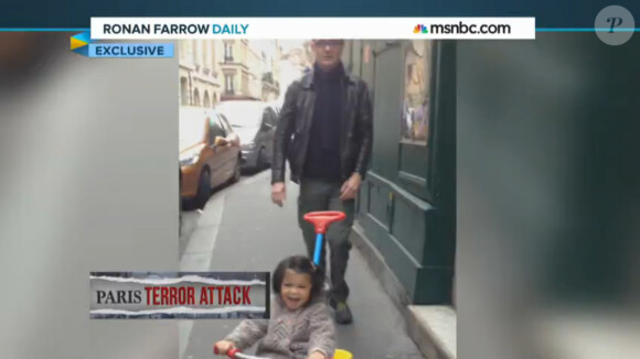 Jeannette Bougrab a accordé une interview à MSNBC. Dans cette dernière, elle dévoile des photos et vidéos d'elle et de sa fille adoptive avec Charb. Le 13 janvier 2015.