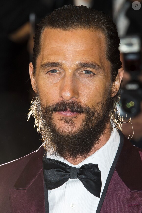 Matthew McConaughey - Montée des marches du film "The Sea of Trees" (La Forêt des Songes) lors du 68e Festival International du Film de Cannes, le 16 mai 2015.