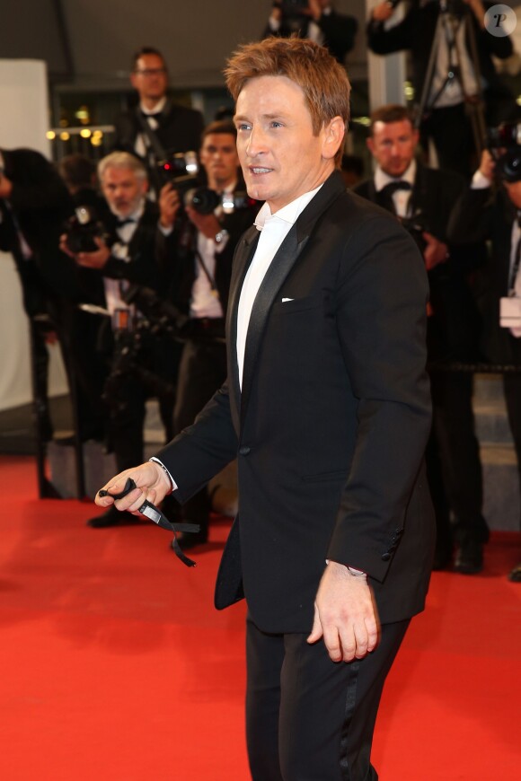 Benoît Magimel - Montée des marches du film "Mon Roi" lors du 68e Festival International du Film de Cannes, le 17 mai 2015.
