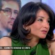 Jeannette Bougrab sur le plateau de  C à vous  sur France 5, le 18 mai 2015. L'ex-compagne de Charb révèle que la maman du dessinateur a tenté d'entrer en contact avec elle.