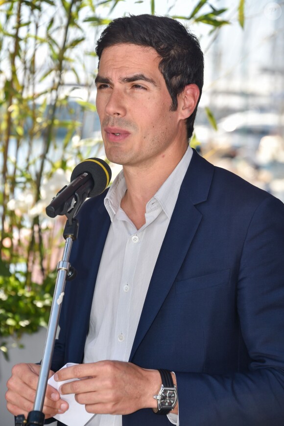 Mathieu Gallet - Remise des prix France culture cinéma sur le Pavillon UniFrance films lors du 68e Festival de Cannes  le 16 mai 2015 