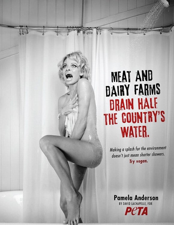Pamela Anderson nue pour PeTA - mai 2015