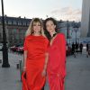 Mère et fille Jo et Leah Wood arrivent à la soirée "Cash & Rocket" organisée par Valentino. Paris, le 16 mai 2015.