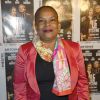 Exclusif - Christiane Taubira - 100e de la pièce "Le Systême" au théâtre Antoine à Paris le 21 mai 2015.