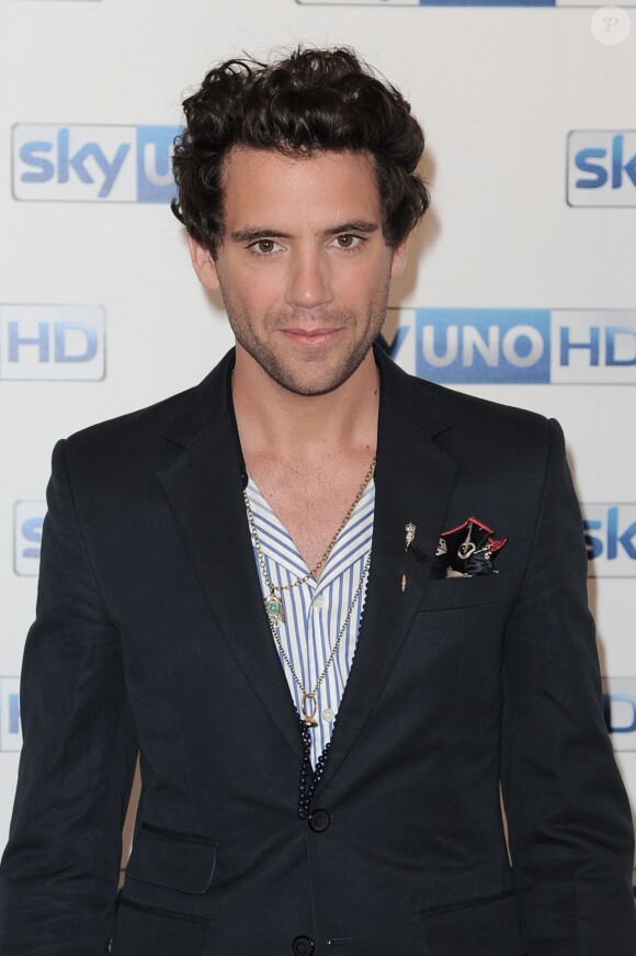 Mika à la conférence de presse " Italia's Got talent " à Milan en Italie, le 15 mai 2015