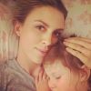 Kimmy Breeding et sa fille sur Instagram