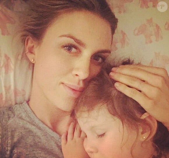 Kimmy Breeding et sa fille sur Instagram