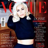 Kim Kardashian : Divine et topless pour Vogue Brasil