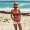 Lauren Hayes, prête à retirer son short pour profiter de la plage, à Miami. Photo publiée le 24 mai 2015.