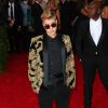 Justin Bieber - Soirée Costume Institute Gala 2015 (Met Ball) au Metropolitan Museum célébrant l'ouverture de Chine: à travers le miroir à New York, le 4 mai 2015.  
