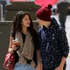 Justin Bieber et Selena Gomez dans les rues de Los Angeles, le 5 avril 2012 