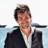 Bertrand Chameroy - People sur la plage du Majestic 68 lors du 68e Festival International du Film de Cannes, le 16 mai 2015.