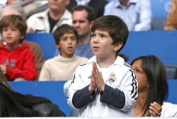 Théo Zidane à Madrid le 7 mai 2006.