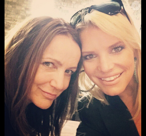 Tina et Jessica Simpson sur Instagram, le 18 janvier 2015