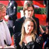 Angelina Jolie et son père Jon Voight aux Oscars en 1988