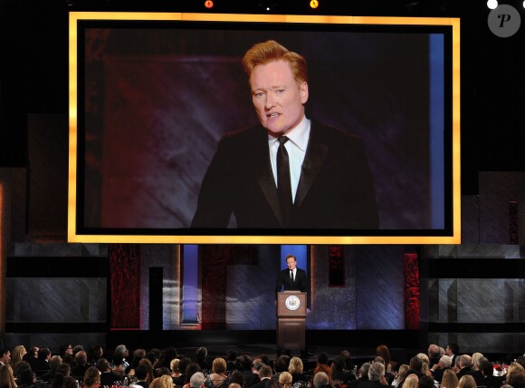 Conan O'Brien - L'American Film Institute (AFI) remet le Life Achievement Award lors d'un gala en l'honneur de Steve Martin à Los Angeles le 4 juin 2015