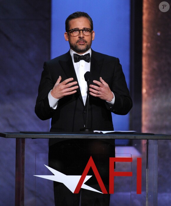 Steve Carell - L'American Film Institute (AFI) remet le Life Achievement Award lors d'un gala en l'honneur de Steve Martin à Los Angeles le 4 juin 2015