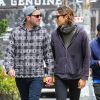 Exclusif - Zachary Quinto se promène, main dans la main, avec son petit ami Miles McMillan dans les rues de New York, le 4 juin 2015