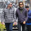 Exclusif - Zachary Quinto se promène, main dans la main, avec son petit ami Miles McMillan dans les rues de New York, le 4 juin 2015 