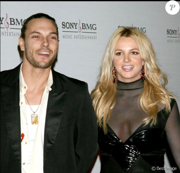 Britney Spears et Kevin Federline, à Hollywood, le 8 février 2006.