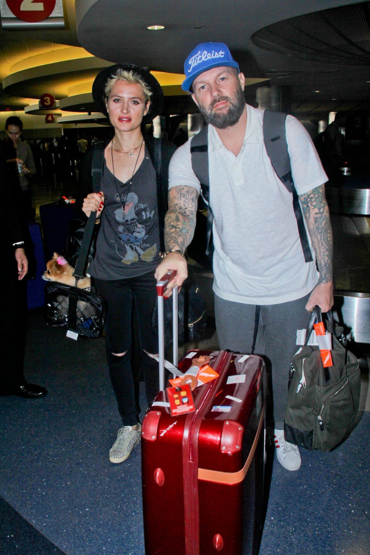 Photo : Exclusive - Fred Durst avec sa compagne Kseniya Beryazina à Los