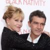 Melanie Griffith, Antonio Banderas - Premiere de "Black Nativity" a New York le 18 novembre 2013.  Celebrities at the New York premiere of 'Black Nativity' in New York City, New York on November 18, 2013.18/11/2013 - 